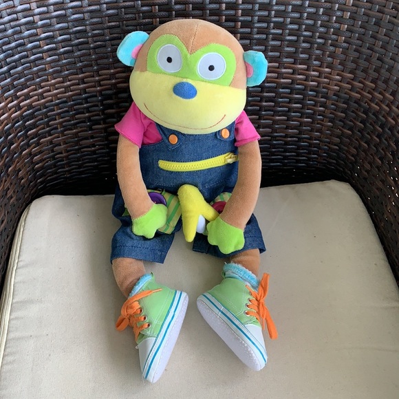 ALEX Discover Learn To Dress Monkey & Kids Sandles - Picture 4 of 16